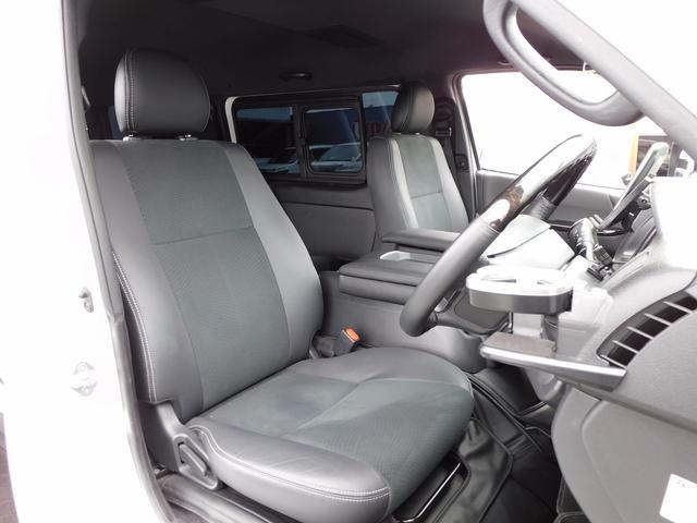 ハイエースバン スーパーGL ダークプライムII 11インチフルセグナビ・全周囲カメラ・BTオーディオ・両側自動ドア・LEDライト・フォグLED/デジタルミラー・モデリスタエアロ・16AW・トヨタセーフティセンス・ETC・ハーフレザーシート(5枚目)