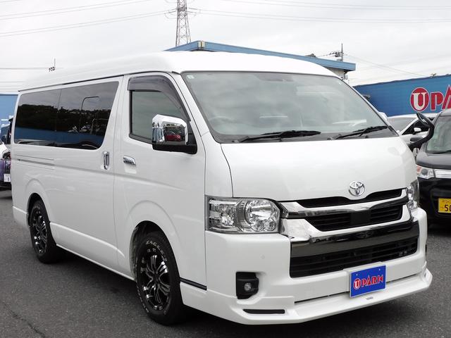 ハイエースバン スーパーGL ダークプライムII 11インチフルセグナビ・全周囲カメラ・BTオーディオ・両側自動ドア・LEDライト・フォグLED/デジタルミラー・モデリスタエアロ・16AW・トヨタセーフティセンス・ETC・ハーフレザーシート(21枚目)