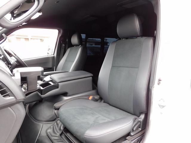 ハイエースバン スーパーGL ダークプライムII 11インチフルセグナビ・全周囲カメラ・BTオーディオ・両側自動ドア・LEDライト・フォグLED/デジタルミラー・モデリスタエアロ・16AW・トヨタセーフティセンス・ETC・ハーフレザーシート(30枚目)