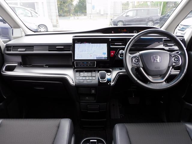 ステップワゴンスパーダ スパーダハイブリッド G・EX ホンダセンシング 後期・10インチフルセグナビ・Bカメラ・BTオーディオ・両側自動ドア・LEDライト・フォグLED・ホンダセンシング・ACC・ETC・本革ステアリング・アイドリングストップ・フロアマット・ドアバイザー(4枚目)