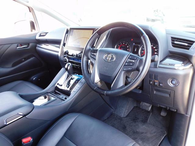 アルファード 2.5S Cパッケージ 後期・JBL・10インチフルセグナビ・後席モニター・全周囲カメラ・BTオーディオ・両側自動ドア・3眼LEDライト・フォグLED・トヨタセーフティセンス・BSM・ETC・フロアマット・ドアバイザー(27枚目)