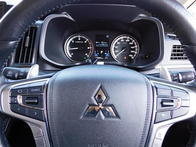 デリカD:5 P 後期・10インチフルセグナビ・全周囲カメラ・BTオーディオ・両側自動ドア・LEDライト・フォグLED・ACC・BSM・ETC・シートヒーター・アイドリングストップ・ドアバイザー・フロアマット(40枚目)