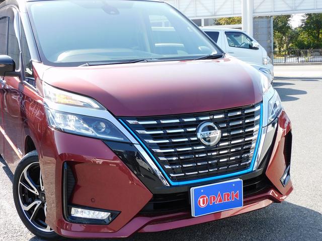 セレナ e-パワー ハイウェイスターV プロパイロット・後期・9インチフルセグナビ・全周囲カメラ・BTオーディオ・両側自動ドア・17AW・LEDライト・フォグLED・エマージェンシーブレーキ・BSM・本革ステアリング・ドアバイザー(16枚目)