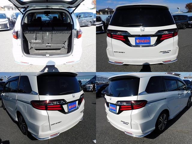 オデッセイハイブリッド ハイブリッドアブソルート・EXホンダセンシング 9インチフルセグナビ・後席モニター・全周囲カメラ・BTオーディオ・両側自動ドア・LEDライト・フォグLED・17AW・ホンダセンシング・ACC・BSM・ETC・AC100V・フロアマット・ドアバイザー(19枚目)
