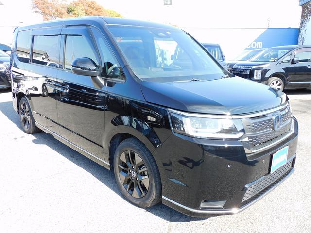 ステップワゴン ｅ：ＨＥＶスパーダ　８インチフルセグナビ・バックカメラ・ＢＴオーディオ・両側自動ドア・ＬＥＤライト・フォグＬＥＤ・１６ＡＷ・ホンダセンシング・ＡＣＣ・ＢＳＭ・ＥＴＣ・ハーフレザーシート・シートヒーター・フロアマット（21枚目）