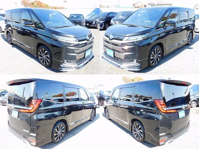 ノア ハイブリッドＳ－Ｚ　１０インチフルセグナビ・後席モニター・バックカメラ・ＢＴオーディオ・両側自動ドア・ＬＥＤライト・フォグＬＥＤ・モデリスタエアロ・トヨタセーフティセンス・ＡＣＣ・ＥＴＣ・ＢＳＭ・ハーフレザーシート（16枚目）