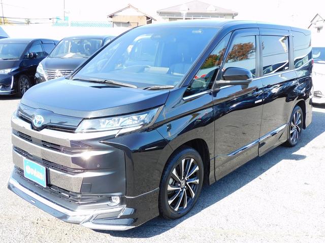 ノア ハイブリッドＳ－Ｚ　１０インチフルセグナビ・後席モニター・バックカメラ・ＢＴオーディオ・両側自動ドア・ＬＥＤライト・フォグＬＥＤ・モデリスタエアロ・トヨタセーフティセンス・ＡＣＣ・ＥＴＣ・ＢＳＭ・ハーフレザーシート（23枚目）