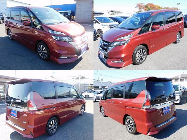 セレナ ハイウェイスター　ＶセレクションＩＩ　９インチフルセグナビ・後席モニター・全周囲カメラ・ＢＴオーディオ・両側自動ドア・ＬＥＤライト・フォグＬＥＤ・クルーズコントロール・エマージェンシーブレーキ・ＥＴＣ・フロアマット・ドアバイザー（15枚目）