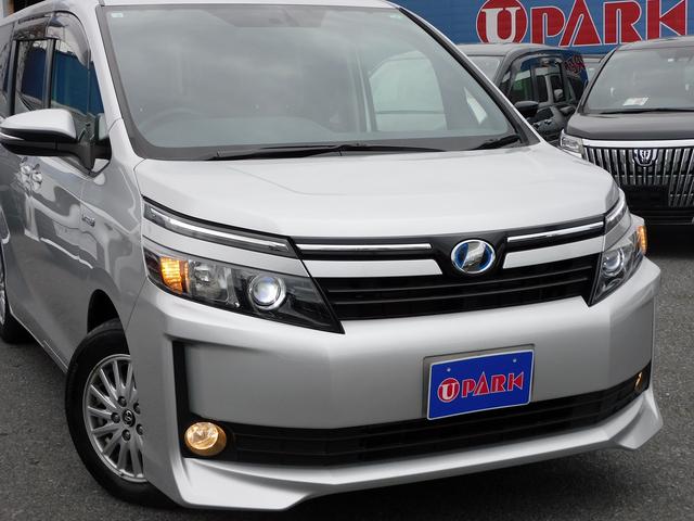 ヴォクシー ハイブリッドV フルセグナビ・Bカメラ・BTオーディオ・両側スライドドア・LEDライト・フォグライト・本革ステアリング・ETC・クルーズコントロール・シートヒーター・アイドリングストップ・フロアマット・ドアバイザー(16枚目)