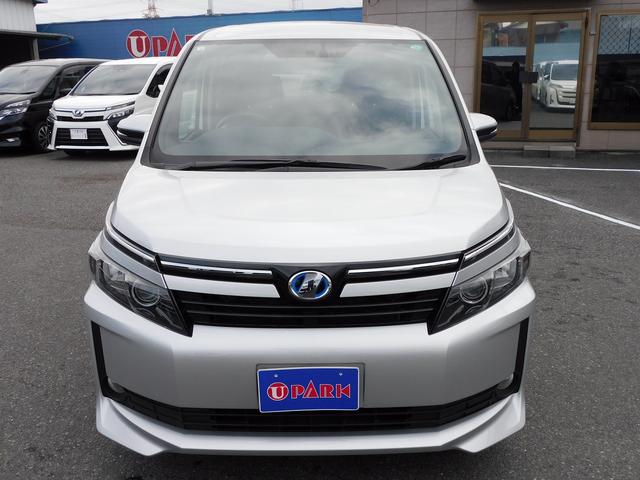 ヴォクシー ハイブリッドV フルセグナビ・Bカメラ・BTオーディオ・両側スライドドア・LEDライト・フォグライト・本革ステアリング・ETC・クルーズコントロール・シートヒーター・アイドリングストップ・フロアマット・ドアバイザー(22枚目)