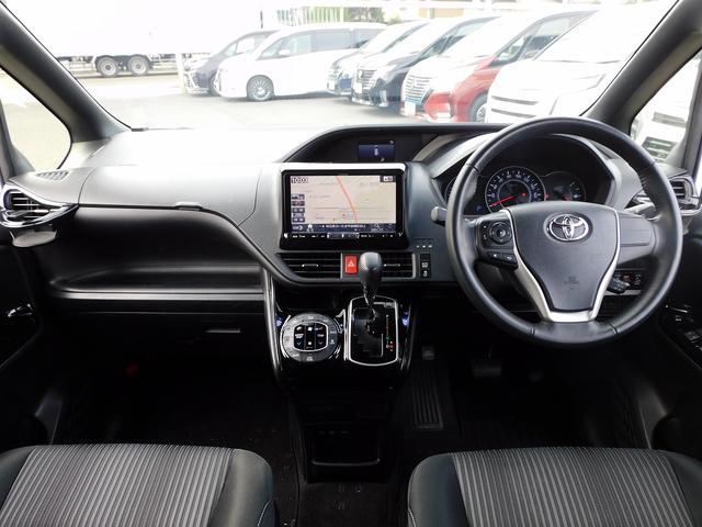 ヴォクシー ＺＳ　後期・９インチフルセグナビ・後席モニター・ＢＴオーディオ・両側自動ドア・ＬＥＤライト・フォグＬＥＤ・デジタルミラー・１６ＡＷ・トヨタセーフティセンス・クルーズコントロール・ＥＴＣ・フロアマット（4枚目）