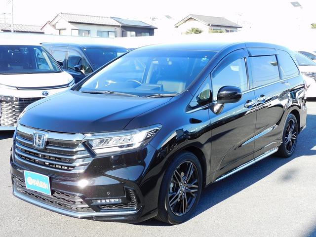 オデッセイハイブリッド ｅ：ＨＥＶアブソルート・ＥＸ　１０インチナビ地デジ・全カメラ・ＣＤ・ＤＶＤ・ブルートゥース・１８アルミ・レーダーＣ・ＬＫＡ・ＢＳＭ・両Ｐドア・Ｐゲート・ＬＥＤライト・ＵＳＢ・ＡＣ１００・Ｃソナー・パドルシフト・ＴＶキット・Ｐガラス（6枚目）