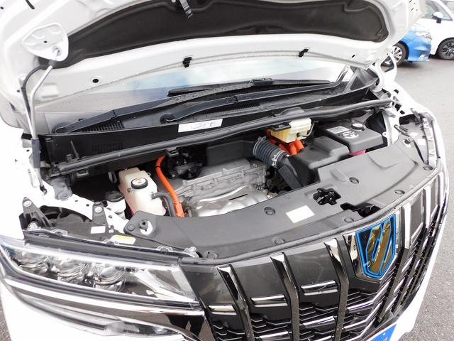 アルファードハイブリッド S タイプゴールド 後期・9インチフルセグナビ・バックカメラ・BTオーディオ・両側自動ドア・3眼LEDライト・フォグLED・トヨタセーフティセンス・ACC・ETC・ハーフレザーシート・フロアマット・ドアバイザー(58枚目)