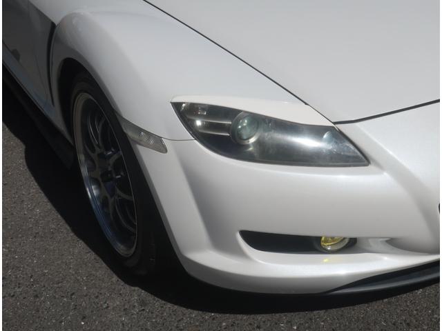 ＲＸ－８ ベースグレード　ＴＥＩＮ車高調　社外マフラー　ＷＯＲＫＥＭＯＴＩＯＮ１８インチアルミ　リア・サイドスポイラー　クイックリリース　ケンウッドナビ　地デジ　Ｂｌｕｅｔｏｏｔｈ　キーレス　ＥＴＣ　観音開き　ドラレコ（29枚目）