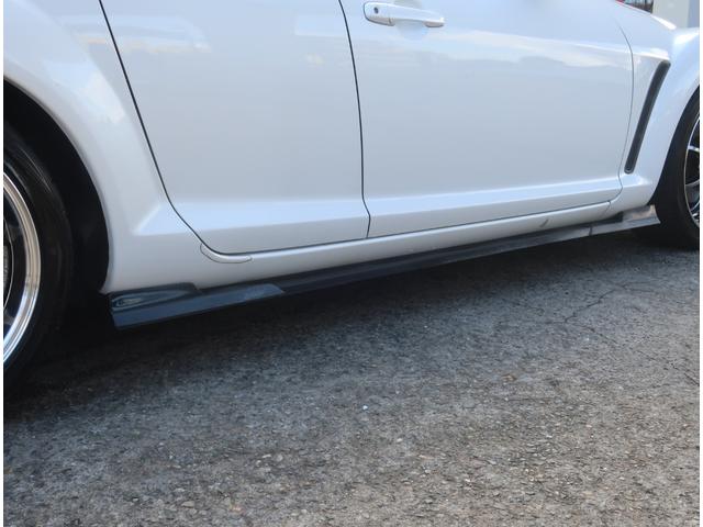 ＲＸ－８ ベースグレード　ＴＥＩＮ車高調　社外マフラー　ＷＯＲＫＥＭＯＴＩＯＮ１８インチアルミ　リア・サイドスポイラー　クイックリリース　ケンウッドナビ　地デジ　Ｂｌｕｅｔｏｏｔｈ　キーレス　ＥＴＣ　観音開き　ドラレコ（35枚目）