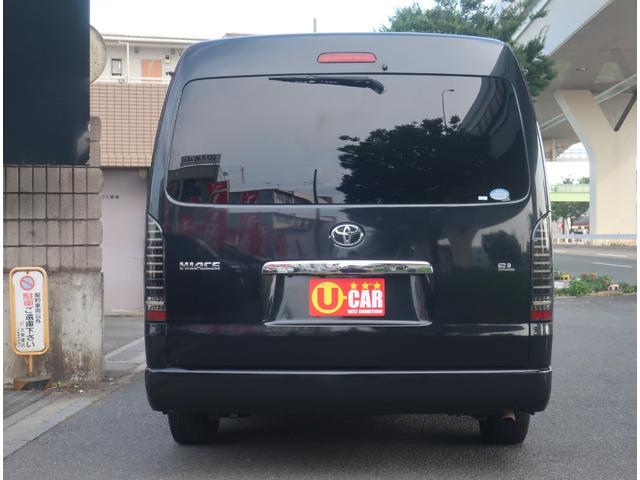 ハイエースワゴン ＧＬ　車中泊　ベットキット　１オーナー　ローダウン　社外１７インチアルミホイール　ナビ　地デジ　バックカメラ　Ｂｌｕｅｔｏｏｔｈ　フリップダウンモニター　パワースライドドア　スマートキー　ＬＥＤ　記録簿（11枚目）
