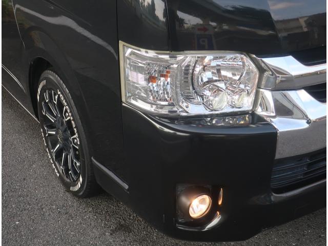 ハイエースワゴン ＧＬ　車中泊　ベットキット　１オーナー　ローダウン　社外１７インチアルミホイール　ナビ　地デジ　バックカメラ　Ｂｌｕｅｔｏｏｔｈ　フリップダウンモニター　パワースライドドア　スマートキー　ＬＥＤ　記録簿（30枚目）