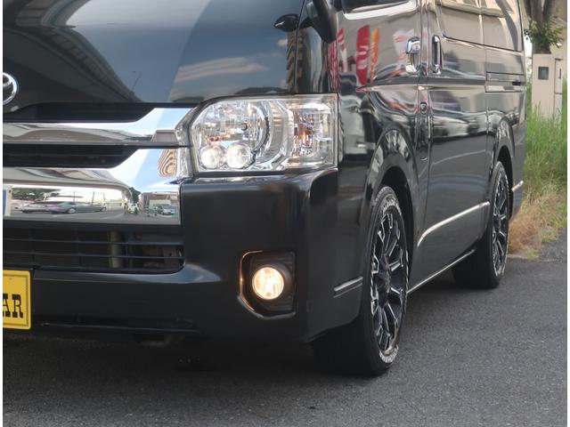 ハイエースワゴン ＧＬ　車中泊　ベットキット　１オーナー　ローダウン　社外１７インチアルミホイール　ナビ　地デジ　バックカメラ　Ｂｌｕｅｔｏｏｔｈ　フリップダウンモニター　パワースライドドア　スマートキー　ＬＥＤ　記録簿（31枚目）