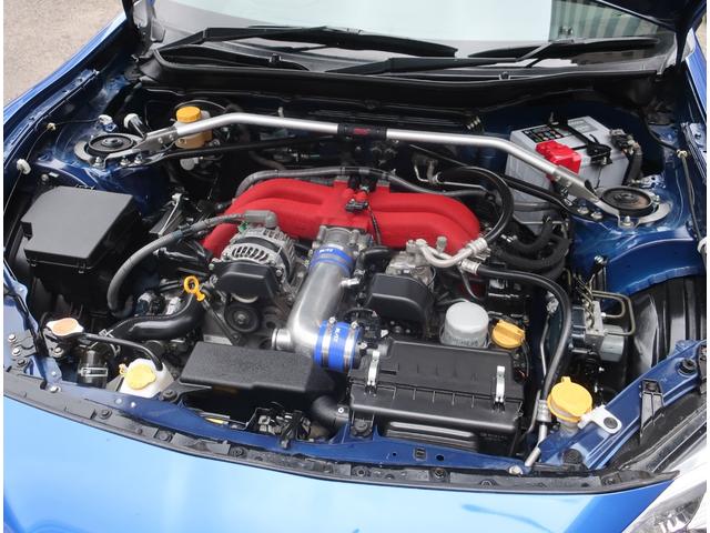 ＢＲＺ Ｓ　６速ＭＴ　後期　ＳＴｉフルエアロ　フジツボマフラー　ＰＲＯＶＡローサス　リアスポイラー　ブリッツサクションパイプ　スマートキー　ナビ　地デジ　Ｂｌｕｅｔｏｏｔｈ　ＬＥＤヘッドライト　フォグランプ（22枚目）