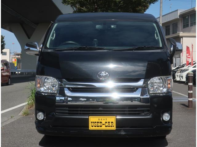 ハイエースワゴン ＧＬ　車中泊仕様　フルフラット＆可変式シート　１０人乗り　ナビ　地デジ　バックカメラ　フリップダウンモニター　ドラレコ　パワースライドドア　純正ＬＥＤヘッドライト　フォグランプ　プッシュスタート　小窓付き（13枚目）