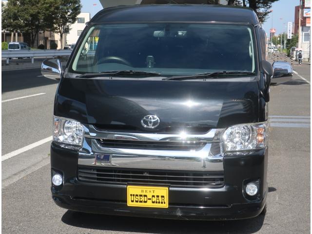 ハイエースワゴン ＧＬ　車中泊仕様　フルフラット＆可変式シート　１０人乗り　ナビ　地デジ　バックカメラ　フリップダウンモニター　ドラレコ　パワースライドドア　純正ＬＥＤヘッドライト　フォグランプ　プッシュスタート　小窓付き（20枚目）
