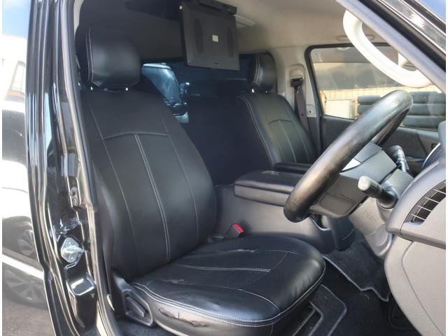 ハイエースワゴン ＧＬ　車中泊仕様　フルフラット＆可変式シート　１０人乗り　ナビ　地デジ　バックカメラ　フリップダウンモニター　ドラレコ　パワースライドドア　純正ＬＥＤヘッドライト　フォグランプ　プッシュスタート　小窓付き（25枚目）