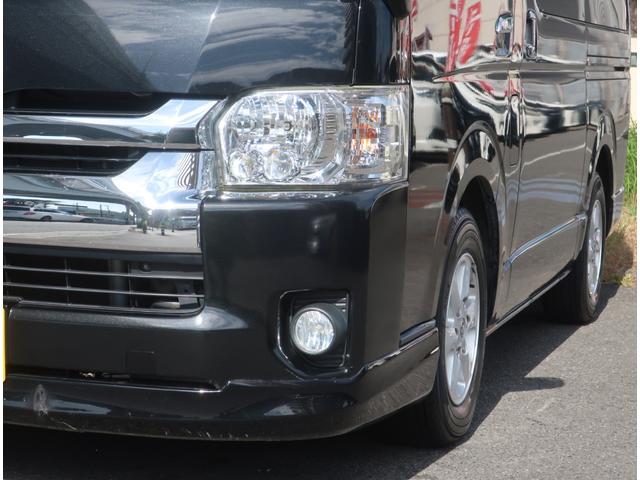 ハイエースワゴン ＧＬ　車中泊仕様　フルフラット＆可変式シート　１０人乗り　ナビ　地デジ　バックカメラ　フリップダウンモニター　ドラレコ　パワースライドドア　純正ＬＥＤヘッドライト　フォグランプ　プッシュスタート　小窓付き（32枚目）