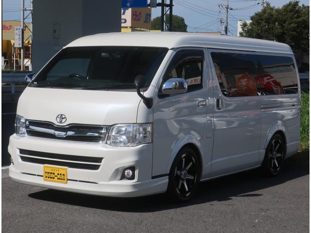 ハイエースワゴン ＧＬ　車中泊　ベットキット　可変式シート　ローダウン　オーバーフェンダー　ナビ　地デジ　バックカメラ　Ｂｌｕｅｔｏｏｔｈ　フリップダウンモニター　記録簿　パワースライドドア　ＥＴＣ　ＨＩＤヘッドライト（14枚目）