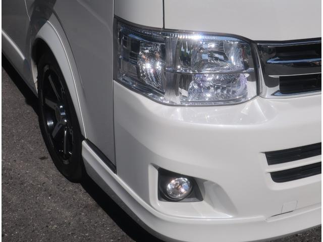 ハイエースワゴン ＧＬ　車中泊　ベットキット　可変式シート　ローダウン　オーバーフェンダー　ナビ　地デジ　バックカメラ　Ｂｌｕｅｔｏｏｔｈ　フリップダウンモニター　記録簿　パワースライドドア　ＥＴＣ　ＨＩＤヘッドライト（28枚目）