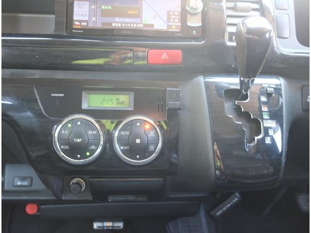 ハイエースワゴン ＧＬ　車中泊　ベットキット　可変式シート　ローダウン　オーバーフェンダー　ナビ　地デジ　バックカメラ　Ｂｌｕｅｔｏｏｔｈ　フリップダウンモニター　記録簿　パワースライドドア　ＥＴＣ　ＨＩＤヘッドライト（38枚目）