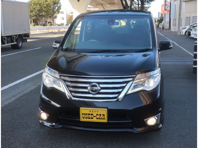 セレナ ハイウェイスター　Ｖセレクション＋セーフティ　ＳＨＶ　ナビ　地デジ　バックカメラ　Ｂｌｕｅｔｏｏｔｈ　フリップダウンモニター　記録簿　両側パワースライドドア　クルーズコントロール　ＬＥＤヘッドライト　フォグランプ　インテリキー　ビルトインＥＴＣ（14枚目）