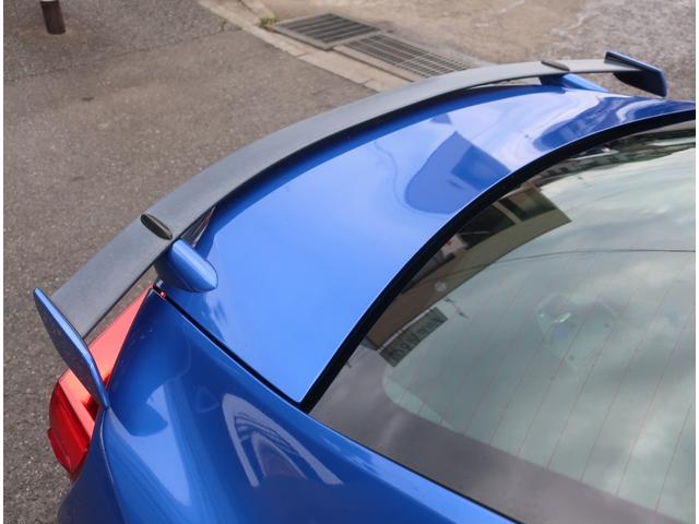 ＢＲＺ Ｒ　後期型　６速ＭＴ　ブリッツ車高調　リアスポイラー　社外ステアリング　ナビ　地デジ　バックカメラ　Ｂｌｕｅｔｏｏｔｈ　記録簿　純正ＬＥＤヘッドライト　ＥＴＣ　電動格納ミラー　修復歴無し（16枚目）