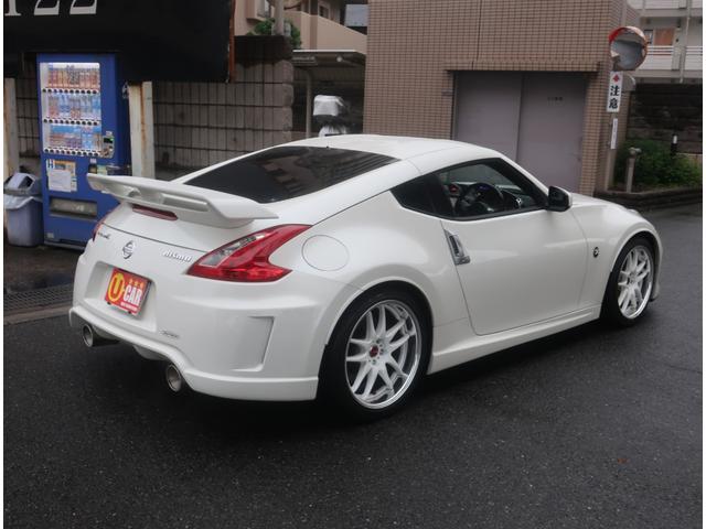 フェアレディZ バージョンニスモ TEIN車高調 WORK19インチアルミ ニスモ純正マフラー リアスポイラー ナビ 地デジ Bluetooth ハーフレザーシート インテリキー HIDヘッドライト パドルシフト ETC レーダー(12枚目)