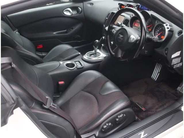 フェアレディZ バージョンニスモ TEIN車高調 WORK19インチアルミ ニスモ純正マフラー リアスポイラー ナビ 地デジ Bluetooth ハーフレザーシート インテリキー HIDヘッドライト パドルシフト ETC レーダー(20枚目)