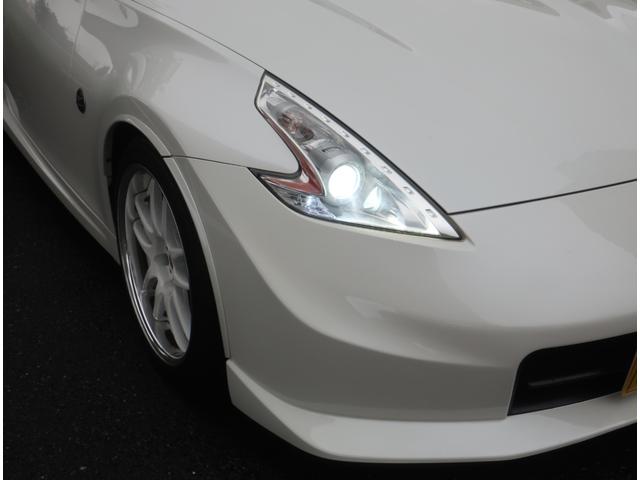 フェアレディZ バージョンニスモ TEIN車高調 WORK19インチアルミ ニスモ純正マフラー リアスポイラー ナビ 地デジ Bluetooth ハーフレザーシート インテリキー HIDヘッドライト パドルシフト ETC レーダー(25枚目)