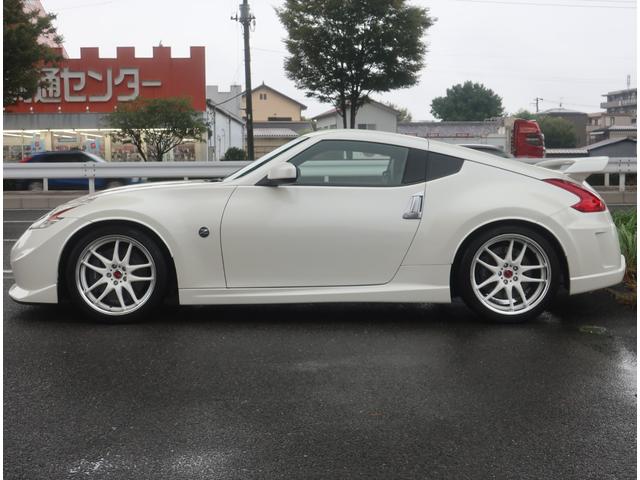 フェアレディZ バージョンニスモ TEIN車高調 WORK19インチアルミ ニスモ純正マフラー リアスポイラー ナビ 地デジ Bluetooth ハーフレザーシート インテリキー HIDヘッドライト パドルシフト ETC レーダー(27枚目)