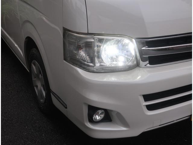 ハイエースワゴン GL ナビ 地デジ バックカメラ Bluetooth フリップダウンモニター 記録簿 シートカバー オートステップ ETC LEDヘッドライト フォグランプ キーレス オートエアコン 小窓付き(25枚目)