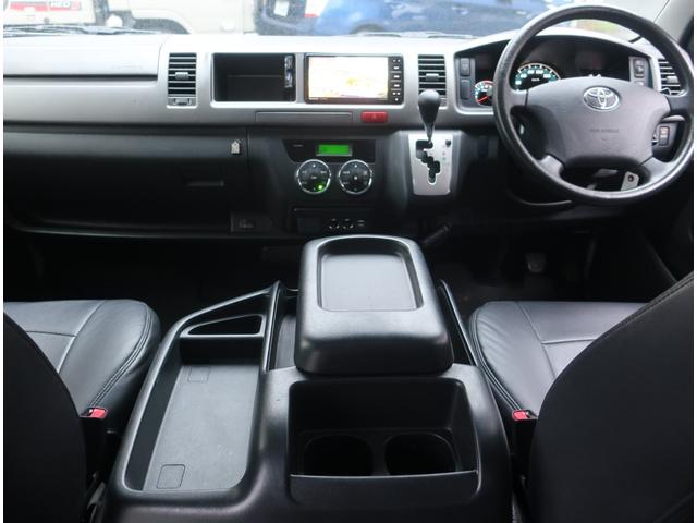 ハイエースワゴン GL ナビ 地デジ バックカメラ Bluetooth フリップダウンモニター 記録簿 シートカバー オートステップ ETC LEDヘッドライト フォグランプ キーレス オートエアコン 小窓付き(38枚目)