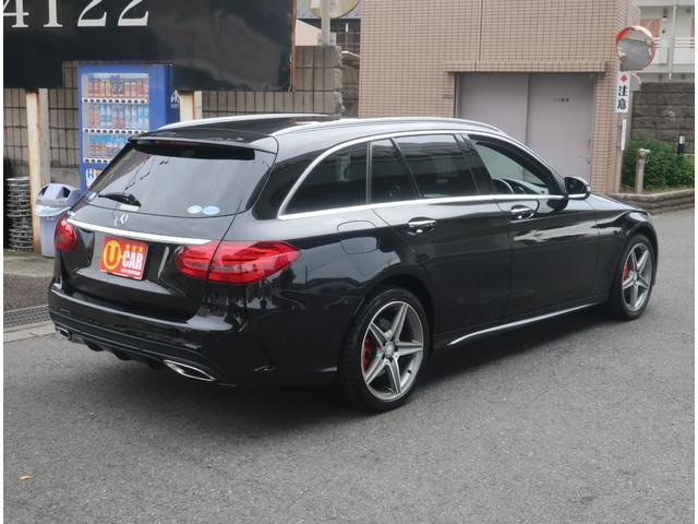 Ｃクラスステーションワゴン Ｃ２００　ステーションワゴン　スポーツ本革仕様　レーダーセーフティＰＫＧ　エアバランスＰＫＧ　記録簿（Ｈ３０．Ｒ２．４．６）　ナビ　地デジ　バックカメラ　Ｂｌｕｅｔｏｏｔｈ　パワーバックドア　ヘッドアップディスプレイ　黒革＆パワーシート（12枚目）