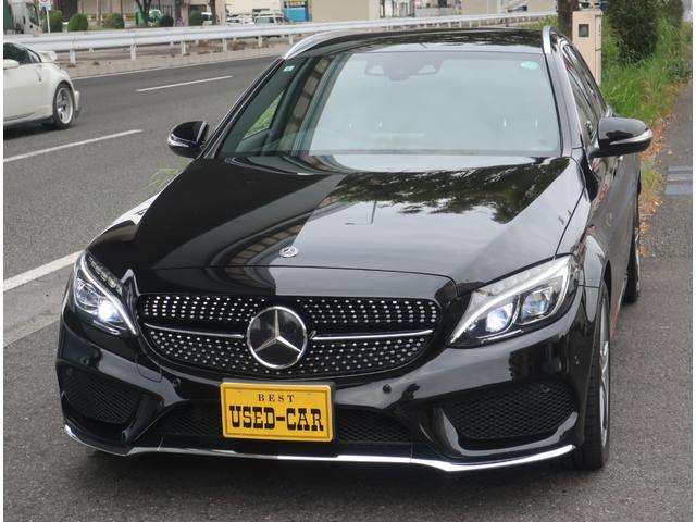 Ｃクラスステーションワゴン Ｃ２００　ステーションワゴン　スポーツ本革仕様　レーダーセーフティＰＫＧ　エアバランスＰＫＧ　記録簿（Ｈ３０．Ｒ２．４．６）　ナビ　地デジ　バックカメラ　Ｂｌｕｅｔｏｏｔｈ　パワーバックドア　ヘッドアップディスプレイ　黒革＆パワーシート（14枚目）