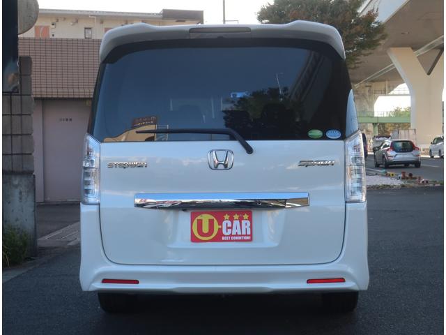 ステップワゴンスパーダ Z 後期型 ナビ 地デジフルセグ バックカメラ Bluetooth 両側パワースライドドア アイドリングストップ スマートキー ビルトインETC HIDヘッドライト フォグランプ 電動格納ミラー(8枚目)