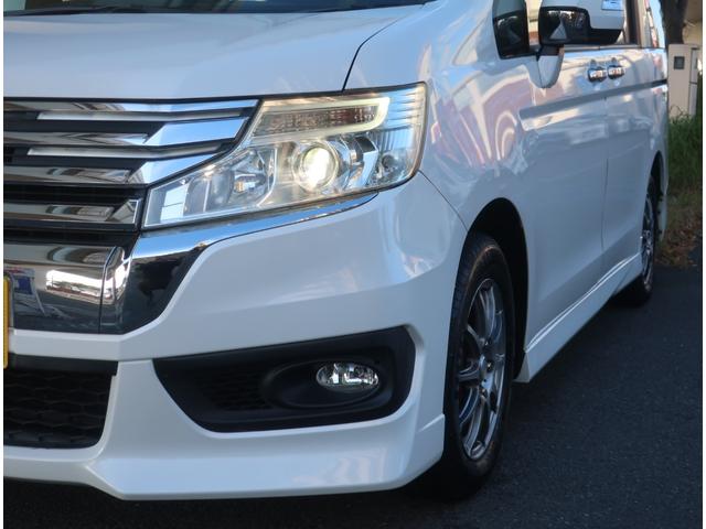 ステップワゴンスパーダ Z 後期型 ナビ 地デジフルセグ バックカメラ Bluetooth 両側パワースライドドア アイドリングストップ スマートキー ビルトインETC HIDヘッドライト フォグランプ 電動格納ミラー(29枚目)