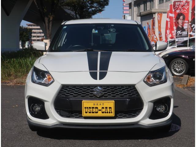 スイフトスポーツ ベースグレード 6速MT ガナドールマフラー TEINショック ケンウッドディスプレイオーディオ Apple CarPlay Android Auto バックカメラ 追加メーター デュアルセンサーブレーキサポート(7枚目)
