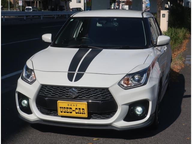 スイフトスポーツ ベースグレード 6速MT ガナドールマフラー TEINショック ケンウッドディスプレイオーディオ Apple CarPlay Android Auto バックカメラ 追加メーター デュアルセンサーブレーキサポート(14枚目)