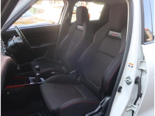 スイフトスポーツ ベースグレード 6速MT ガナドールマフラー TEINショック ケンウッドディスプレイオーディオ Apple CarPlay Android Auto バックカメラ 追加メーター デュアルセンサーブレーキサポート(23枚目)