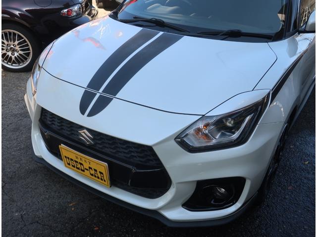 スイフトスポーツ ベースグレード 6速MT ガナドールマフラー TEINショック ケンウッドディスプレイオーディオ Apple CarPlay Android Auto バックカメラ 追加メーター デュアルセンサーブレーキサポート(31枚目)