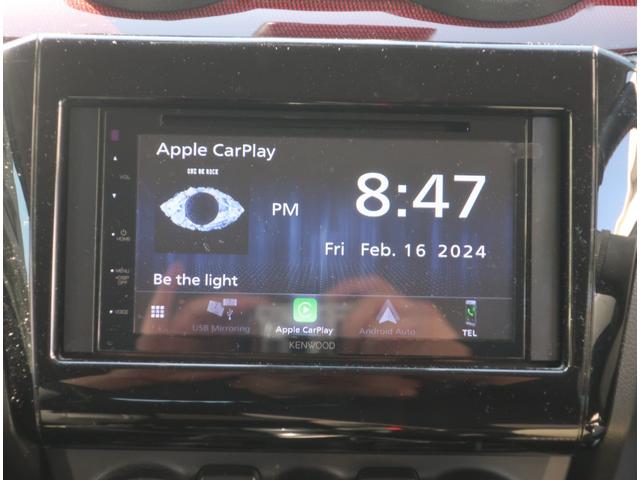 スイフトスポーツ ベースグレード 6速MT ガナドールマフラー TEINショック ケンウッドディスプレイオーディオ Apple CarPlay Android Auto バックカメラ 追加メーター デュアルセンサーブレーキサポート(35枚目)