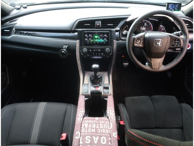 シビック ハッチバック ホンダセンシング 6速MT 無限フルバケシート 無限テール APEXiマフラー リアスポイラー ブリッツエアクリ クスコタワーバー ローダウン ナビ 地デジ バックカメラ Bluetooth 記録簿 クルコン(9枚目)