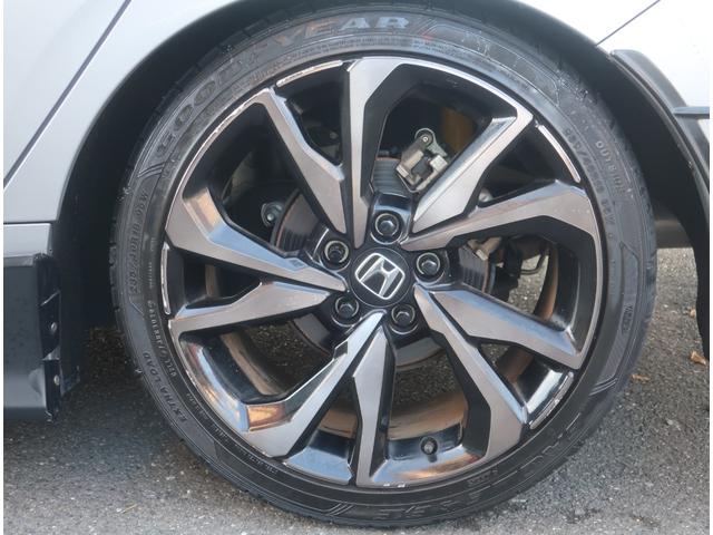 シビック ハッチバック ホンダセンシング 6速MT 無限フルバケシート 無限テール APEXiマフラー リアスポイラー ブリッツエアクリ クスコタワーバー ローダウン ナビ 地デジ バックカメラ Bluetooth 記録簿 クルコン(15枚目)