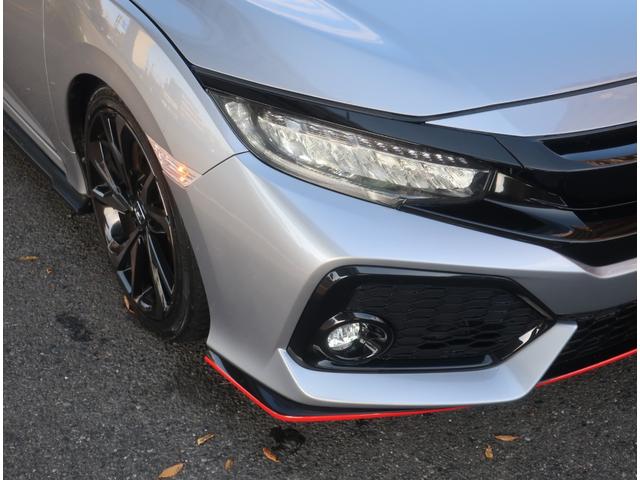 シビック ハッチバック ホンダセンシング 6速MT 無限フルバケシート 無限テール APEXiマフラー リアスポイラー ブリッツエアクリ クスコタワーバー ローダウン ナビ 地デジ バックカメラ Bluetooth 記録簿 クルコン(27枚目)